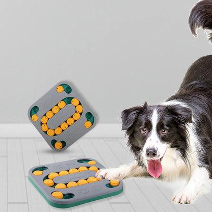 Interaktiver Hunde-Puzzle-Futterspender – IQ-Training & Langsam-Fütterung