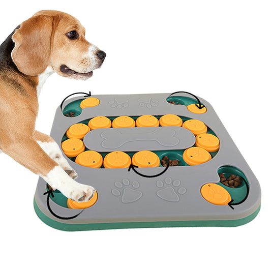 Interaktiver Hunde-Puzzle-Futterspender – IQ-Training & Langsam-Fütterung